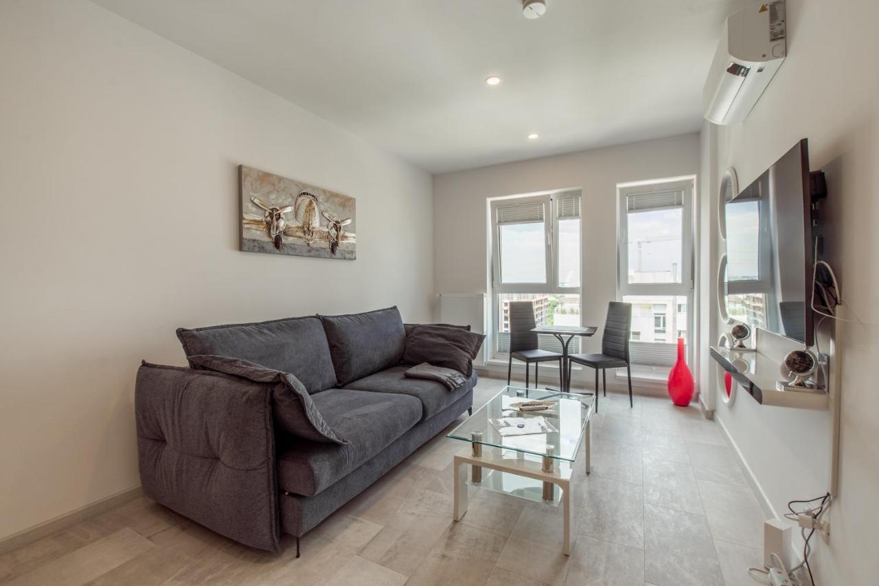 Fancy Penthouse Studio With Lakeview W10 Бухарест Экстерьер фото